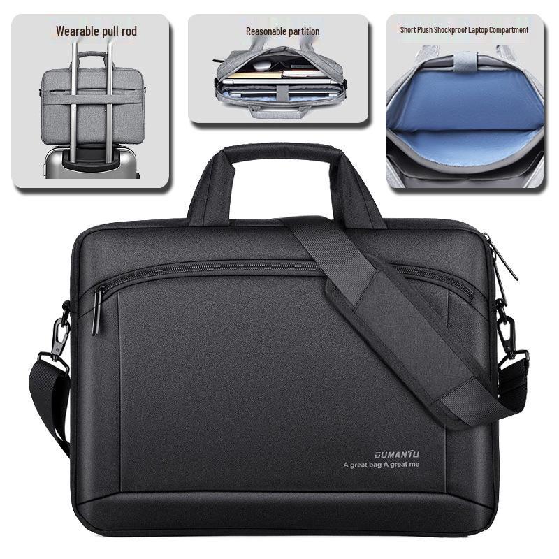 

Водонепроницаемая сумка для ноутбука из ткани Оксфорд с внутренней подкладкой 13-inch (For 11-13.6 inch screens)