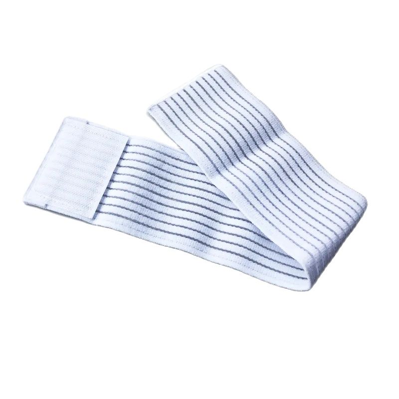 Sports Fitness Bracers Elastic Bandage Hand Wrist Strap Wrap Sport Wristband Adjustable Stretchy Wrist Protector белый