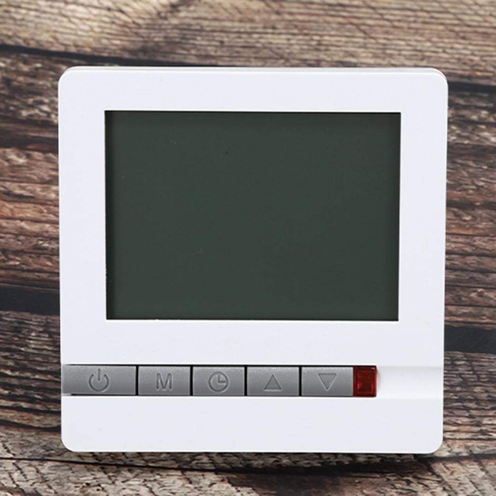 User Friendly LCD Thermostat Panel for Electric and Water Floor Heating Systems Low Temperature Protection Features
