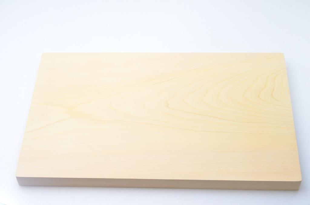 Wooden Antibacterial Cutting Board, Made from Natural Cypress Wood from Aomori Prefecture, NCB-L (36 X 24 Cm)