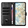 For iPhone 15 Leather Case Daisy Imprint Wallet Stand Phone Protective Cover