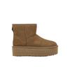 Classic Mini Platform Boot Chestnut Women Sneakers Brown 1134991-CHE