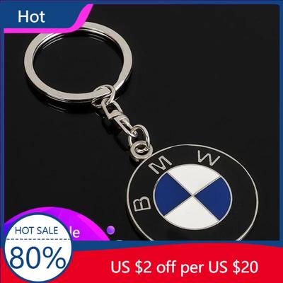 2025 3D Car Metal Keychain Fashion Creative Key Holder Key Case Ring For BMW E46 E39 E90 E60 E36 F30 F10 E34 E30 F20 E92 M3