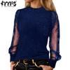 Women's Fashion Casual Spring Autumn Long Sleeve O-Neck Blouses & Shirts
