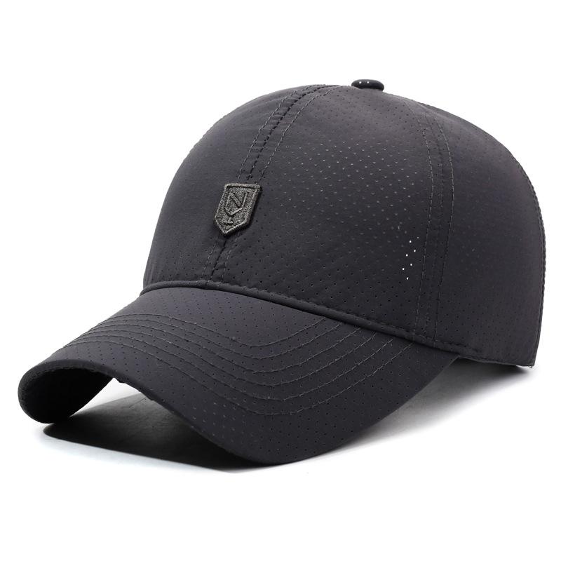Summer Embroidered Letter Baseball Cap Quick-Drying Hat Men Outdoor Breathable Sunshade Hat
