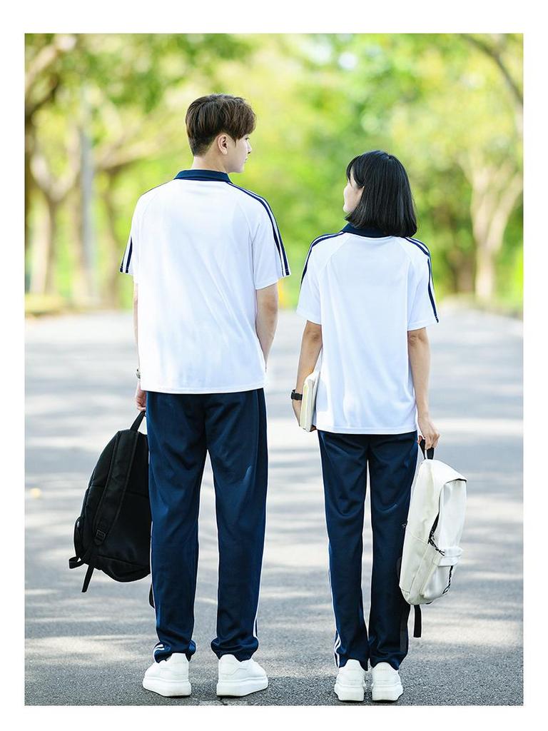 British College Style Autumn Three-Piece Baseball Jacket Set for Students