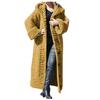 Women Casual Solid Knit Button Plus Size Long Sleeve Sweater Long Cardigan Coat