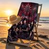 Bring Me the Horizon Print Beach Towel Design, Soft, Lightweight. for Home Bathroom, Spa, Pool, Yoga, Surfing, Camping, Gift for Family, Friend