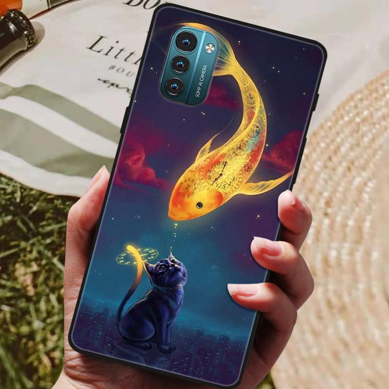 For Nokia G21 Case NokiaG11 Silicone Cover Cute Soft TPU Case For Nokia G11 G21 Bumper Phone Case NokiaG21 G 21 11 Coque