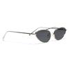 Glasses Metal Sharp Corner Cat-Eye Model Popular Personality Sunglasses Men'S Sunglasses Women'S New