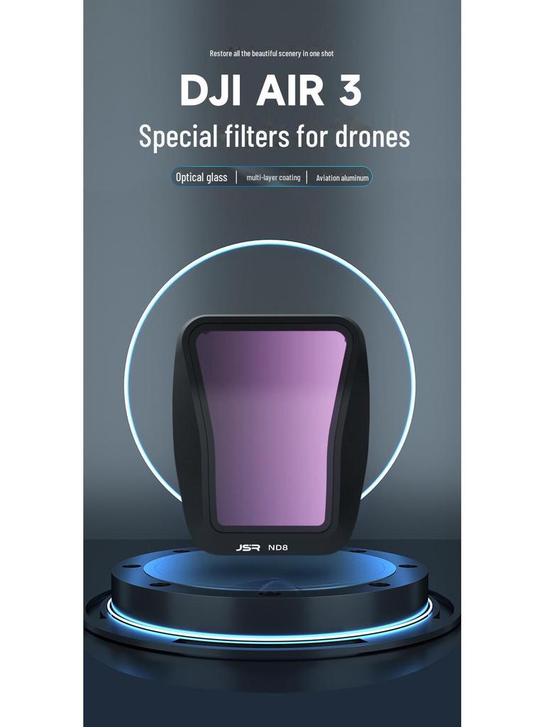 Set filtre dronă DJI AIR3 ND/CPL Starlight și anti-poluare luminoasă