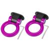 X AUTOHAUX Car Tow Hook Decoration Bumper Trailer Sticker Universal