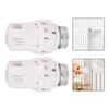 Durably Built Thermostatic Radiator Valve Head Set of For 2 M 30 X 1 5 Intuitive Operation and Consistent Heating
