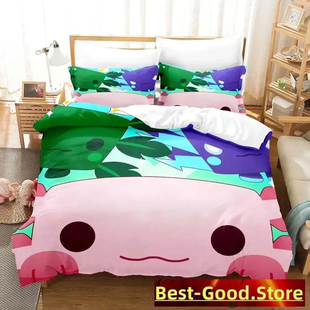 Game Pet Simulator X Bedding Set Single Twin Full Queen King Size Bed Set Adult Kid Bedroom Duvetcover Sets Parure De Lit Bed