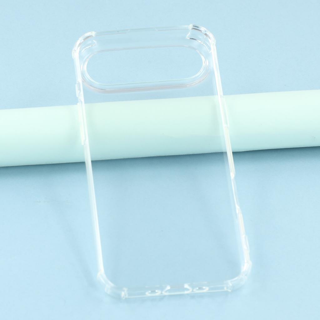 For iPhone 17 Air Telefondeksel Forsterket Fire Hjørner Anti-Fall Klar TPU-deksel