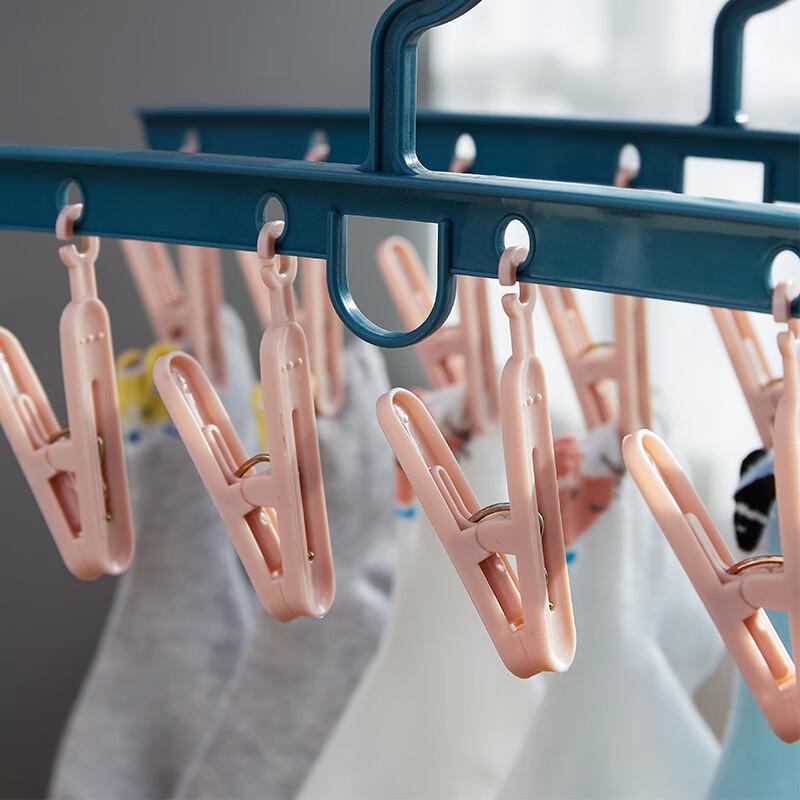 Plastic 8-Clip Drying Hanger