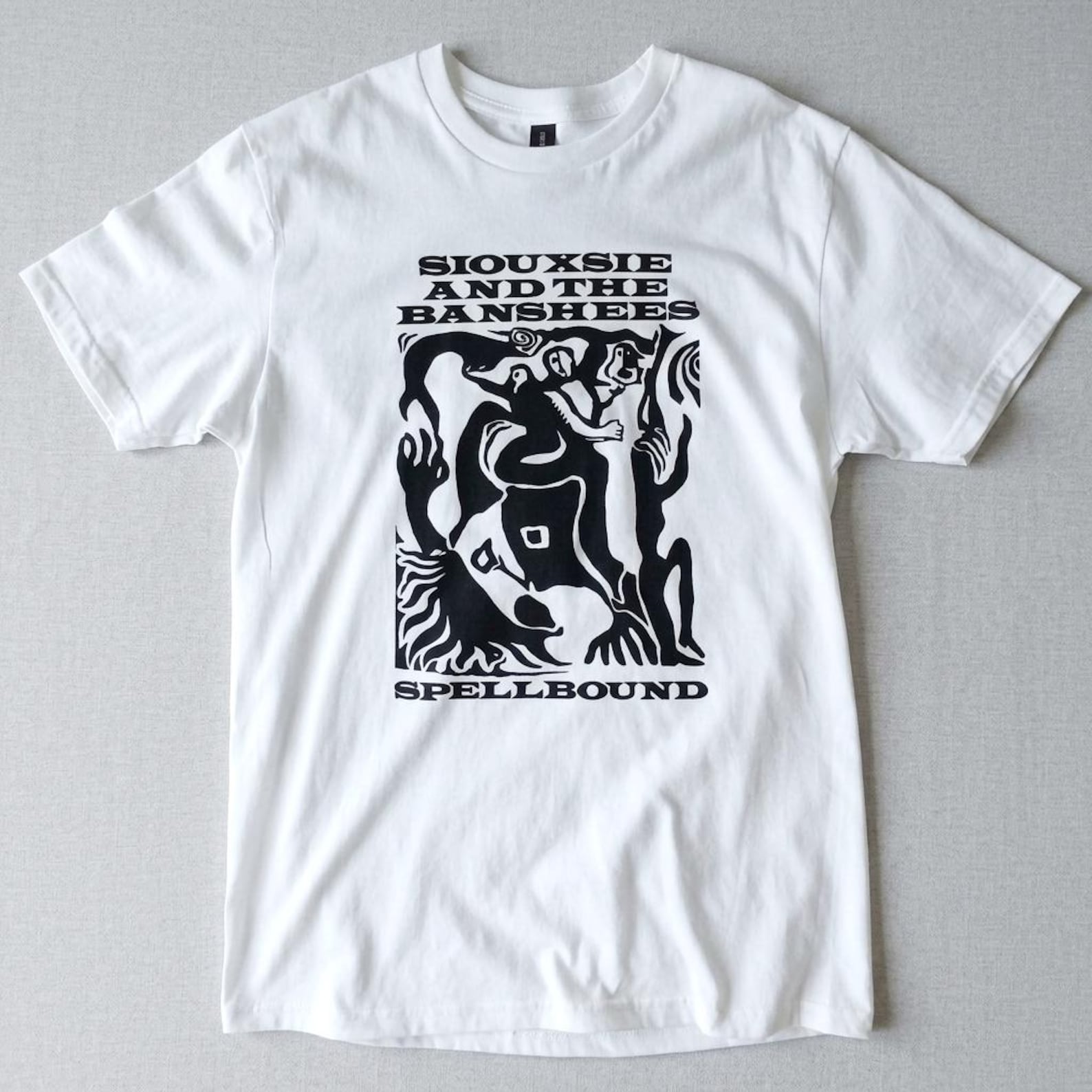 SIOUXSIE & THE BANSHEES Spellbound T shirt, 80s Post Punk Tee Goth New Wave Band Shirt Vintage Graphic Unisex 2XL