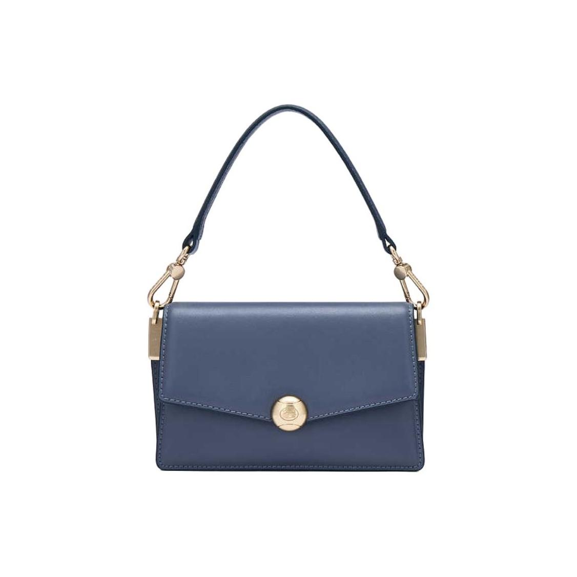 Lacoste Classic Logo Fashion Trend Shoulder Tote Bag Women bags Mist-Blue NF5104IT-R28 Dusty Blue