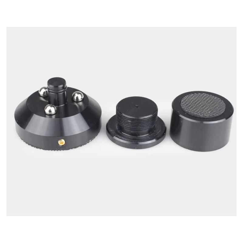 A20F-Speaker Isolation Stand Lead Alloy Adjustable Tray Pad Ball Foot Speaker Stand Isolation Feet Spike