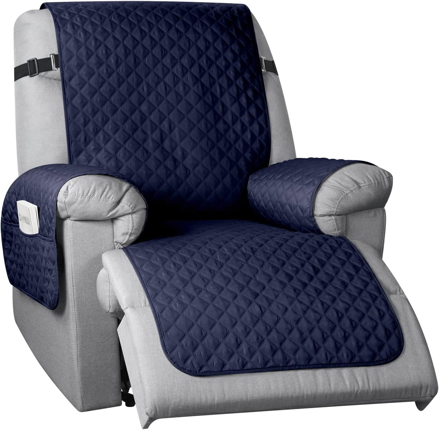 

1, 2, 3 сиденья, нескользящий чехол для кресла, чехол для дивана, двусторонний чехол для домашних животных, защитный чехол для дивана 1 Seat Extra темно-синий