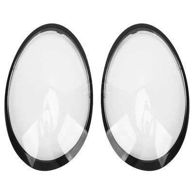 2Pcs Car Headlight Lens Cover Transparent Left And Right Head Lamp Shell Cap For 991 911 Targa Or