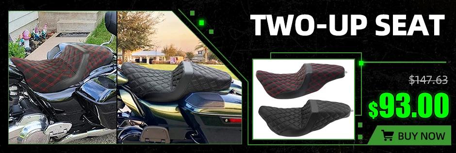 Chrome Motorcycle LED Running Light Turn Signal Fairing Lower For Harley Touring Electra Glide Ultra Classic Street Glide 14-22