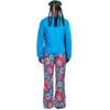 Men's 60s 70s Hippy Costume Psychedelic Suit Fancy Dress Love Peace Costume with Flares
