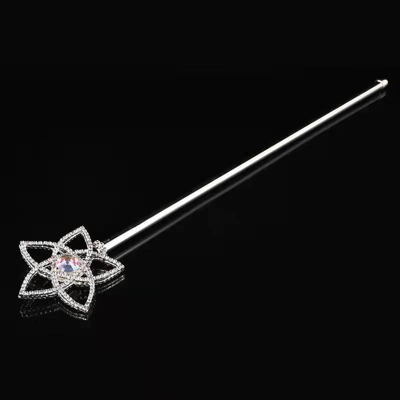 Princess Rhinestone Star Scepter Crown Fairy Wand