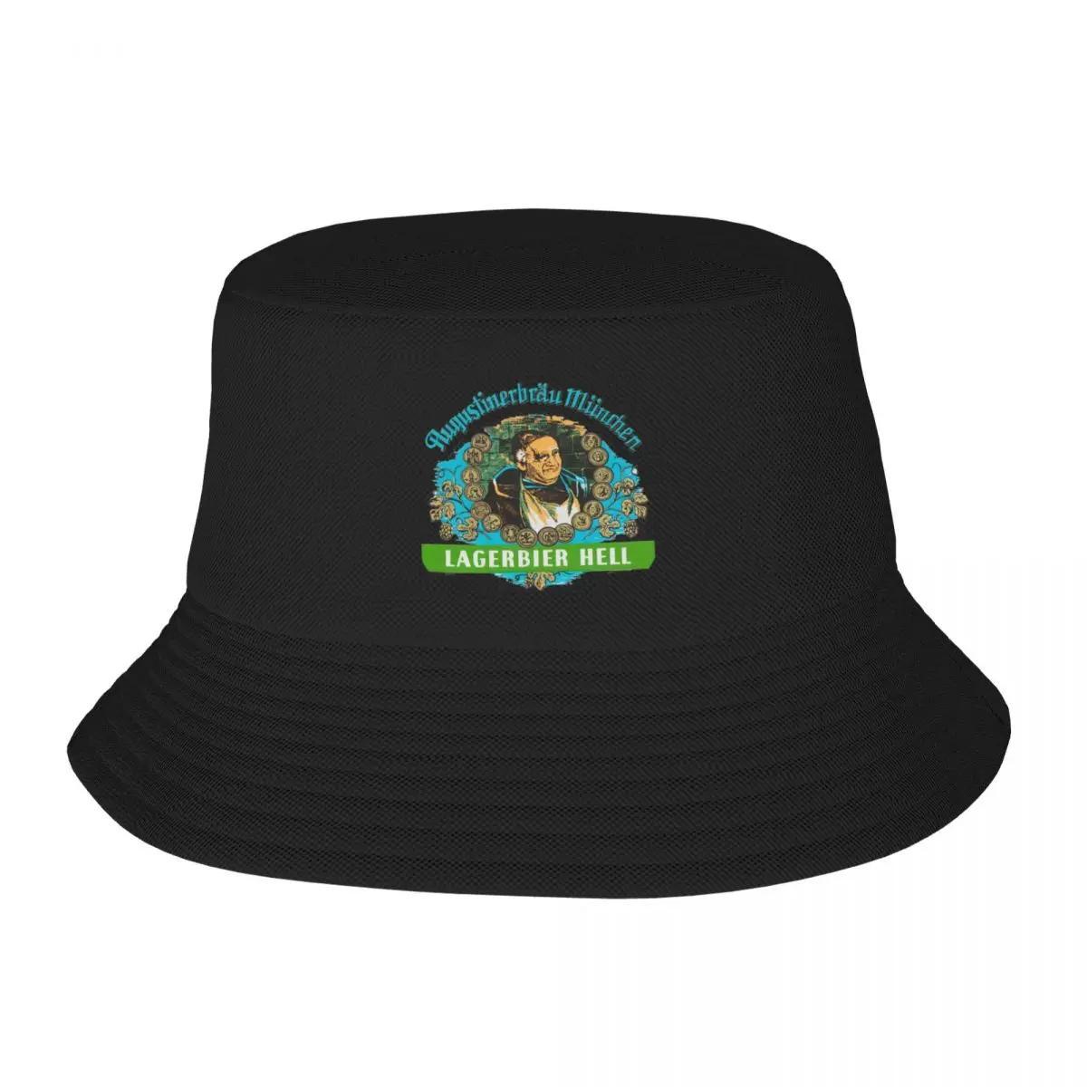 

Augustiner Beer...Lagerbier Hell Bucket Hat New In The Hat Luxury Cap Vintage Unisex Women s