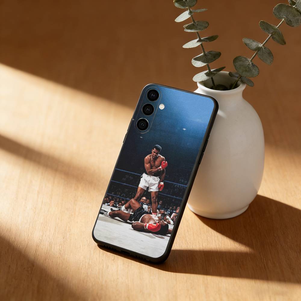 

Boxing M-Muhammad Ali Phone Case For Samsung Galaxy A20,21s,22,31,32,52,53,72,73,80,91 Soft Black Shell Samsung a30 a20