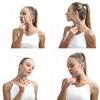 Gua Sha Facial Tools Face Roller Massage Skin & Stainless Steel Gua Sha 2-in-1 Suitable for Daily Skin Care of Body Face Neck