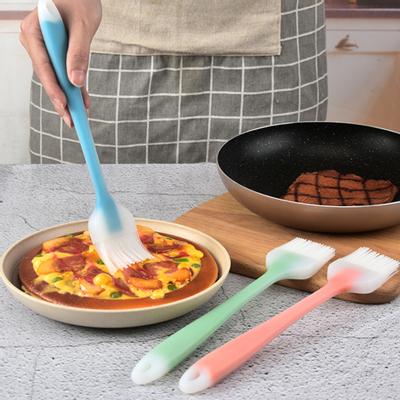 Spice Brush Multi-use Heat-resistant Silicone Kitchen Spice Brush for Home