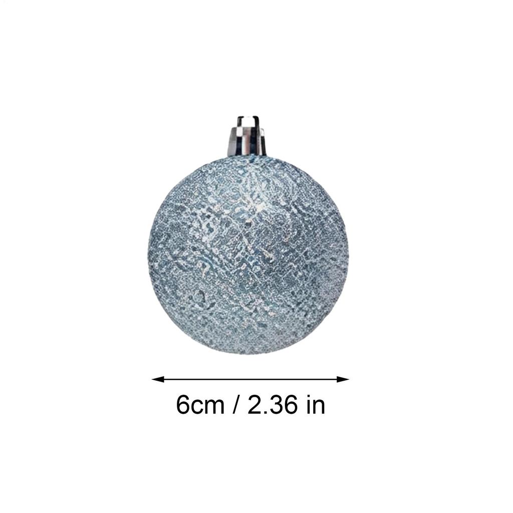 Christmas Ornaments Balls 2.36inch Shatterproof Globes 12 Pieces Christmas Ornaments Set For Home Dance Party Wedding Yard