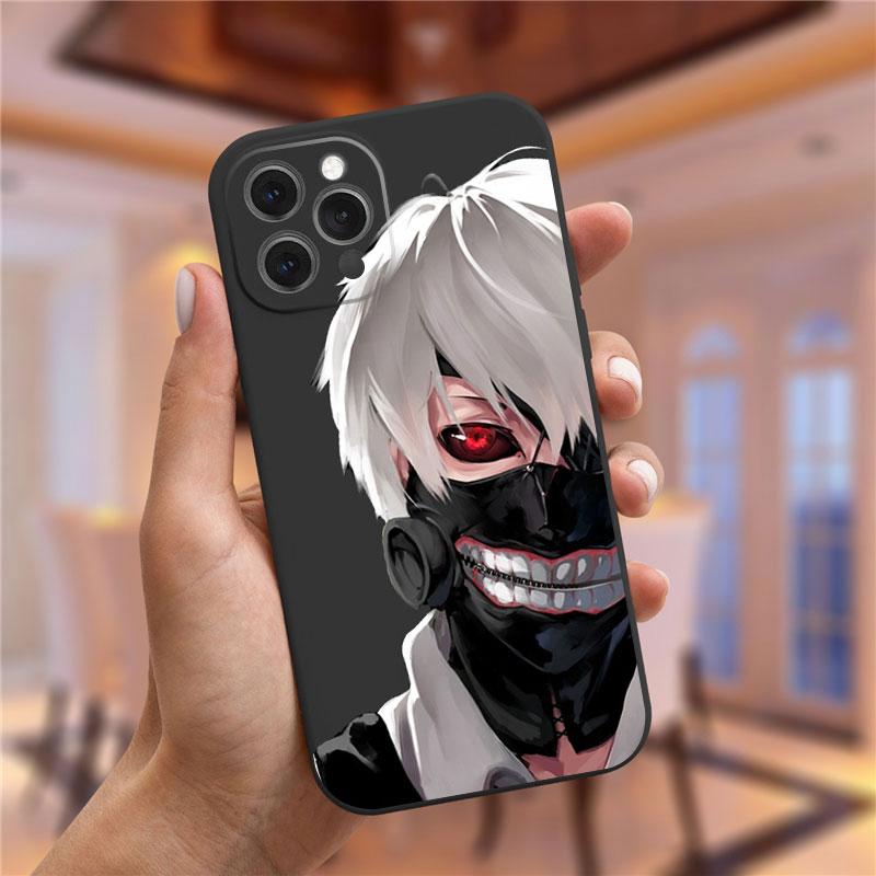 Japanese Anime Tokyo Ghoul Japan Suave Phone Case For iPhone 13 Mini 12 11 Pro Max 7 8 6s Plus XS Max XR Back Fundas Coque Cover