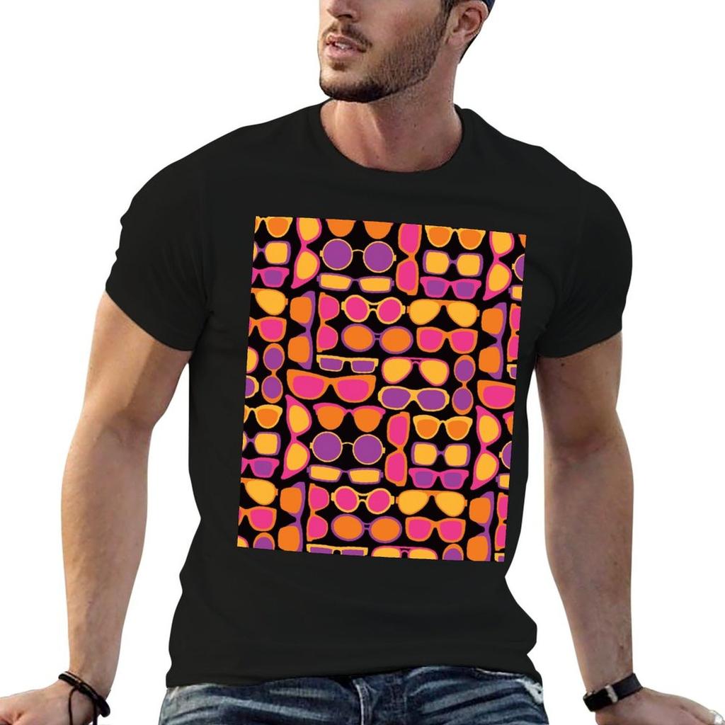 Summer Sunglasses T-Shirt mens graphic t shirts t shirts for man pack white T-Shirt