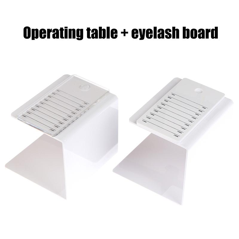 Eyelash Pillow Console Eyelash Extension Stand Tool Professional Reusable Convenient Portable Console Eyelash Pad Glue Holder