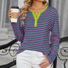 Long Sleeve Shirts For Women Print Graphic Tees Blouses Casual Plus Size Basic Tops Pullover