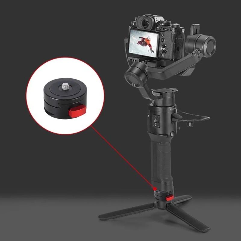 Metall V-Lock Schnellwechsel-Montageplatte Kompakter Leichter Kamera-Montageadapter Für DSLR Camcorder Stativ-Setups