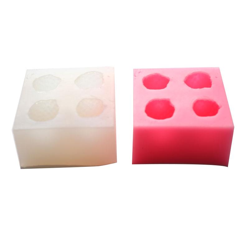 Fruit Strawberry Silicone Mould Fondant Chocolate Jelly Making Cake Tool Mold
