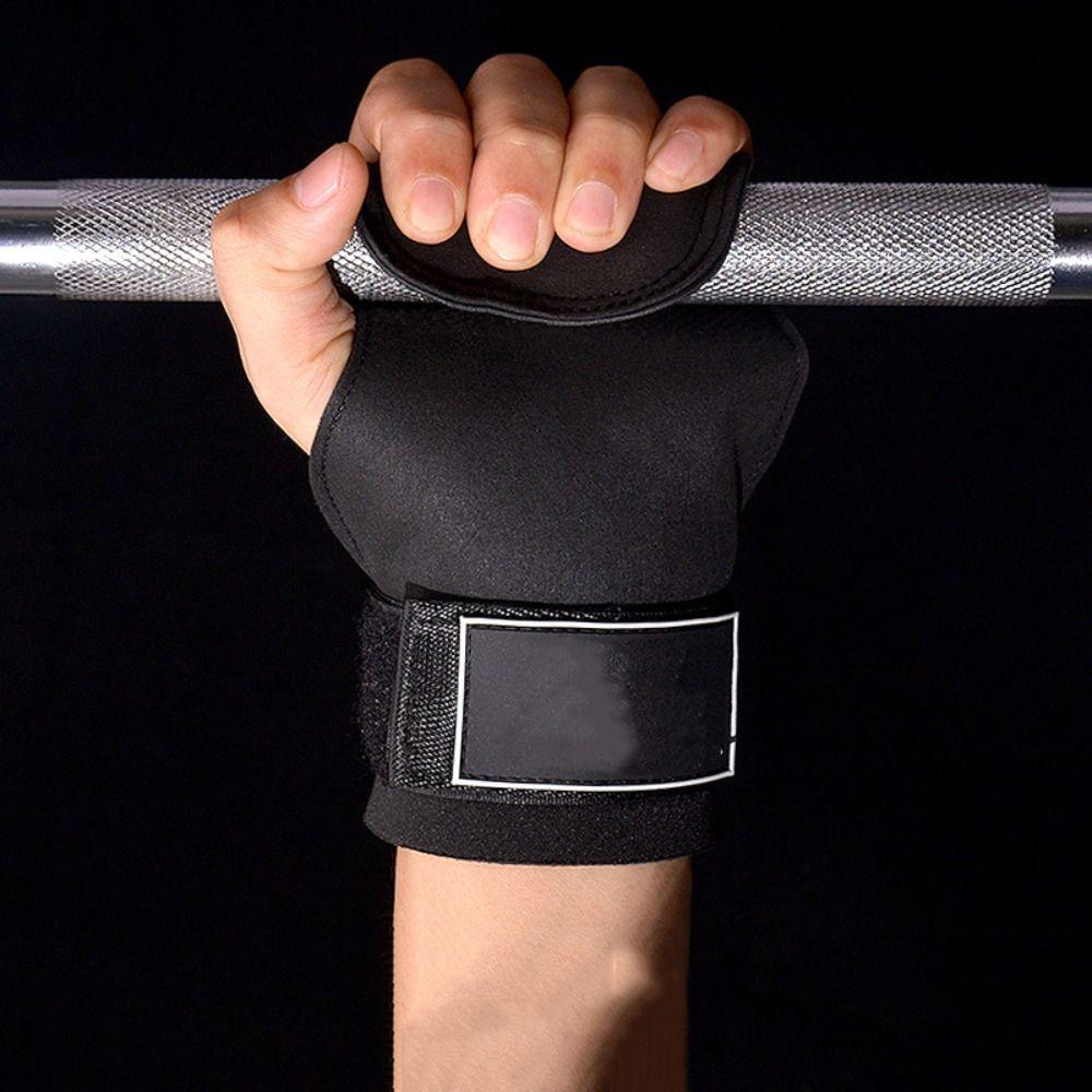 Anti-Skid Gym Gloves Cowhide Workout Gloves Lifting Weightlifting Gloves  Gym Training