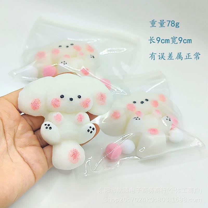Creative Red Apple Stress Relief Toy Food Grade Silicone Slow-Rebound Fidget Item Holiday Gift