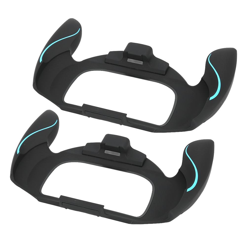 2 Stück Spielautomat Gebogener Griff Griffabdeckung für Sony PSV1000 Spielkonsole für PSVITAblau