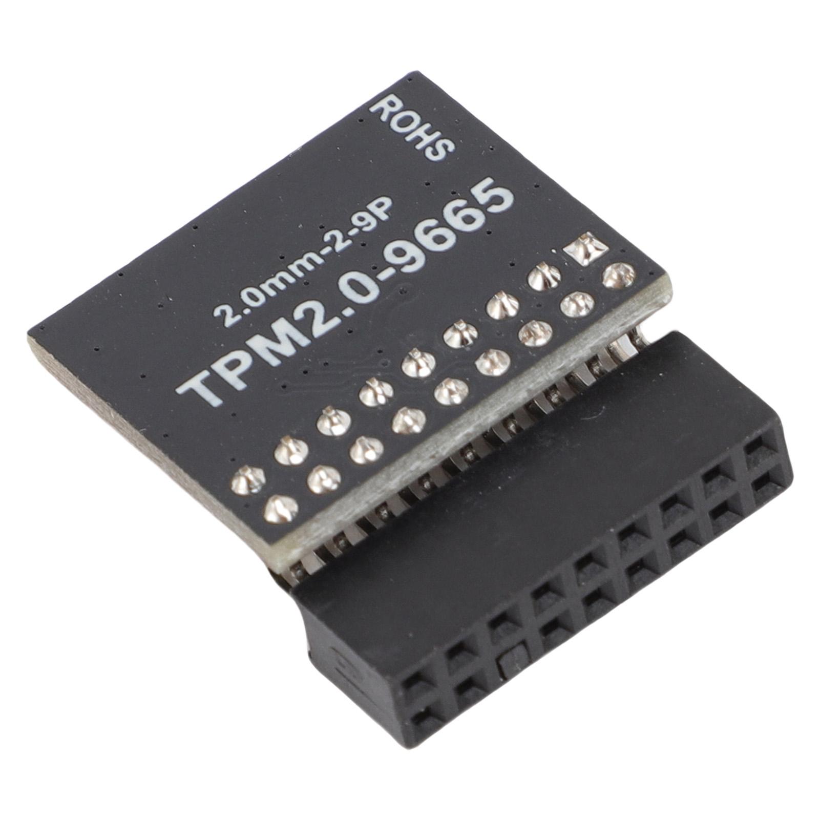 

Підтримка модуля TPM2.0 для Win11 2.0 18 1 Pin 2.0мм Безпечний модуль TPM для шифрування та безпеки
