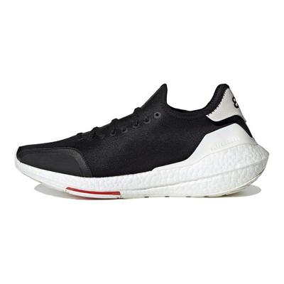 Y-3 UltraBoost 21 Black White Unisex Sneakers Red Core-White H67476