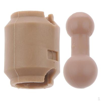 2pcs 1/6 Scale Head Neck Connetor Joint Coupler for 12'' Action Figures