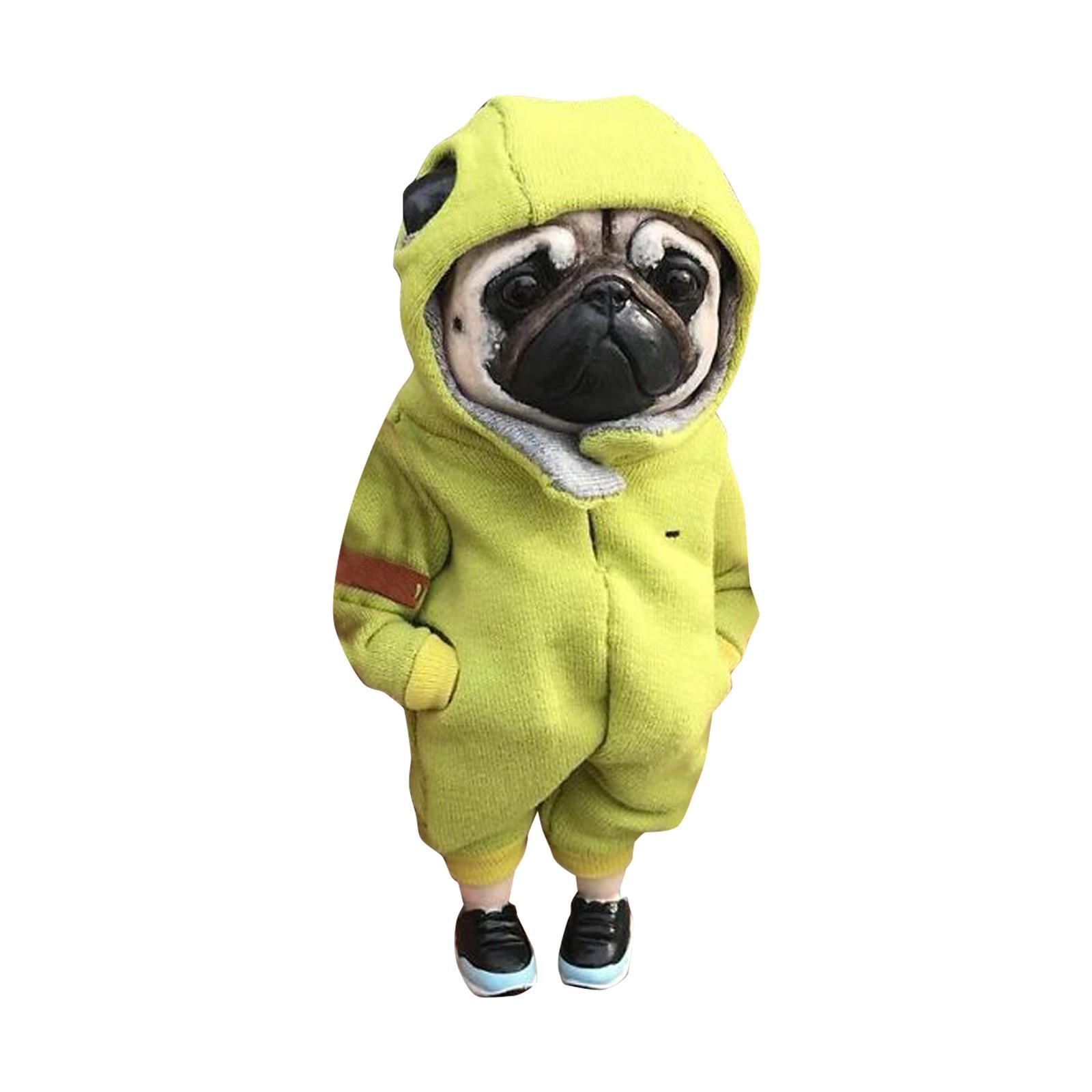 

Милые модные куклы из смолы, стоящие щенки, крутые щенки, украшения из смолы