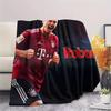 Robert Lewandowski pattern Flannel Blanket, High quality Comfortable for All Seasons, Home Decor, Warmth and Comfort, Perfect for Gifts.