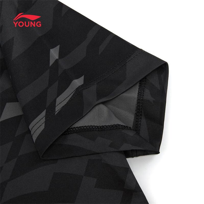 LI-NING Kids' Professional Football Quick-Dry T-Shirt
