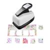 Square Hole Punch Hole Cutter Rectangle Paper Punch for Adult  Student Kids Label Art Project Card Making Photo Journal Crafting