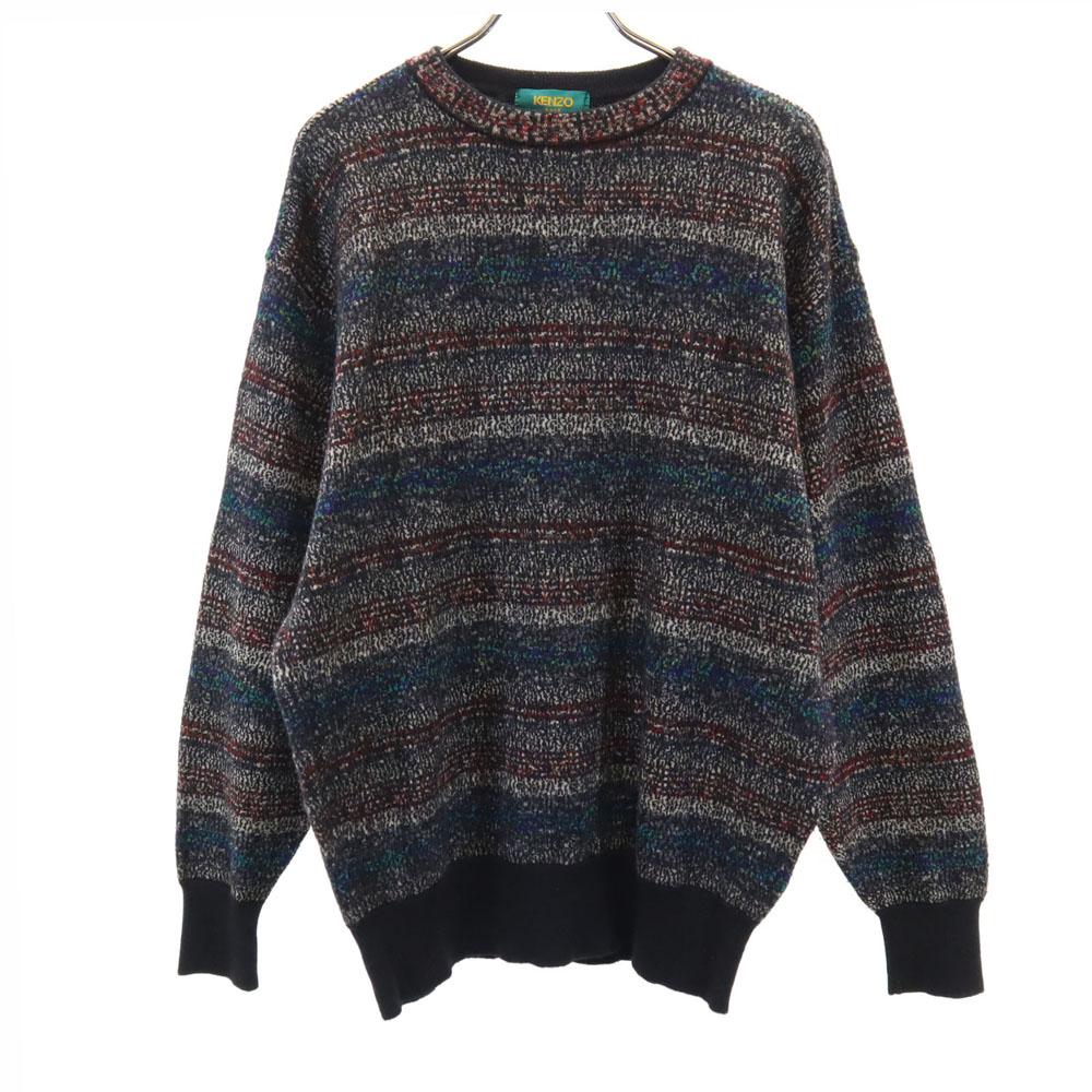 KENZO GOLF 90s Made in Japan Old Long sleeve sweater 3 knit Men's Used